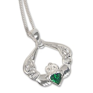 pendente irlandese claddagh