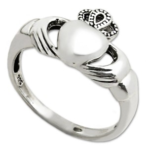 artigianato etnico celtico anello claddagh ring