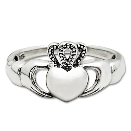 artigianato etnico celtico anello claddagh ring