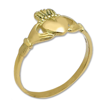 gioielli irlandesi anello claddagh oro 