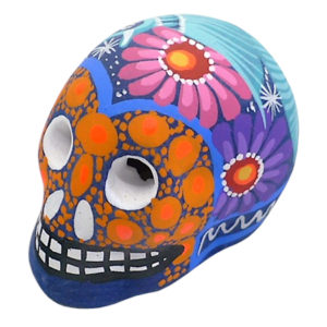 calavera decorata dia de los muertos