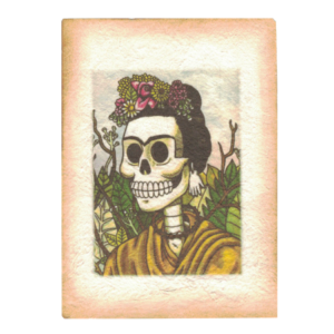 postales dal Messico con soggetto Dia de Los Muertos