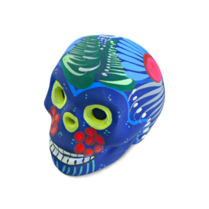 calavera decorata dia de los muertos