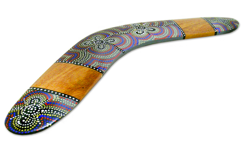 aborigeni australiani boomerang