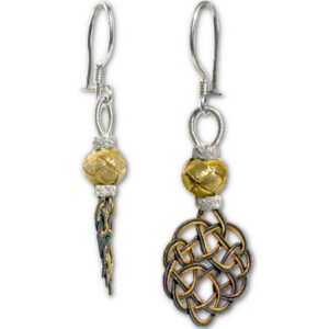 endless knot earrings