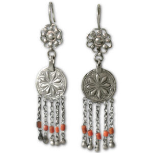 afghan ethnic earrings