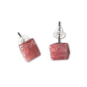 rhodochrosite studs