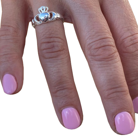 gioielli claddagh ring argento