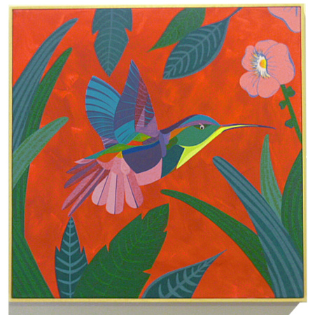 Sivmaar Silvia Maccacaro painter hummingbird 2