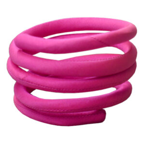 bracciale orientale a spirale di seta