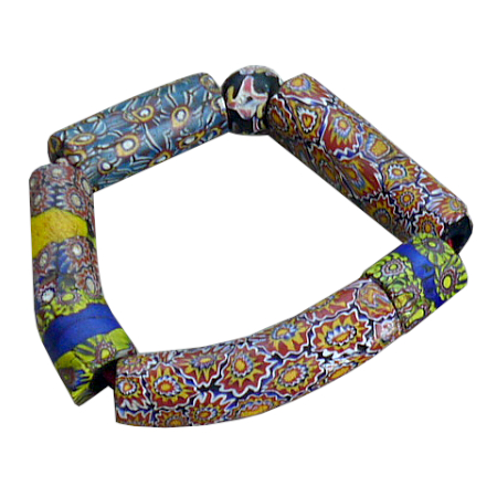 murrine millefiori bracciale