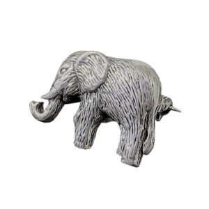 spilla in argento elefante